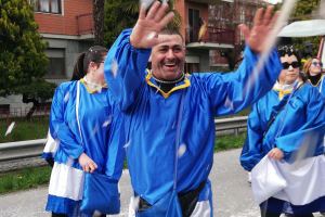 Il carnevale per la pace in giallo e blu di Leini 20250323 56