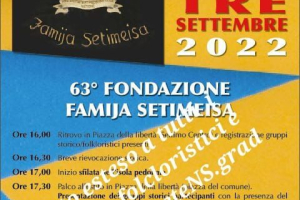 63° FONDAZIONE FAMIJA SETIMEISA 20220903 locandina