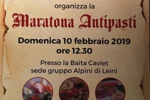 Maratona antipasti 20190210